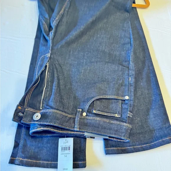 J.Jill NWT Dark Blue Denim Jeans - Picture 1 of 7